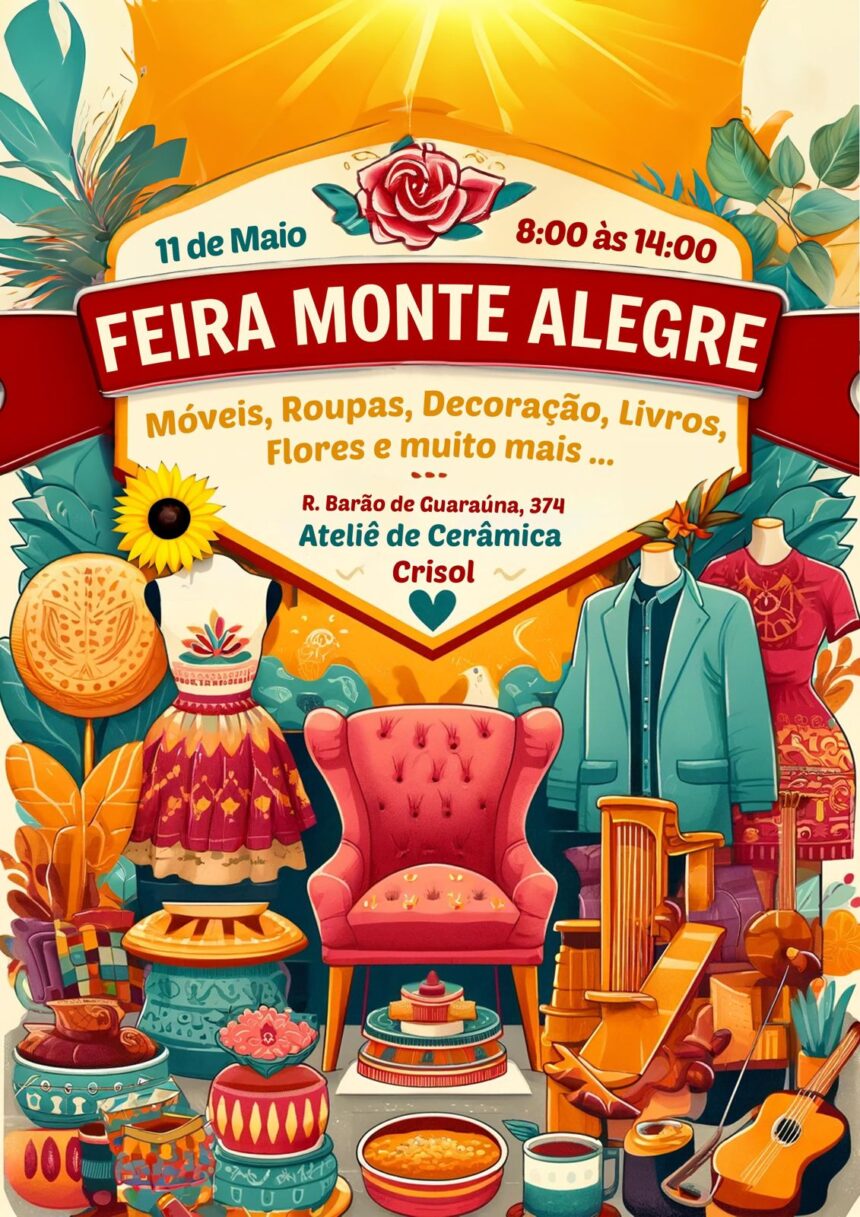 Solidariedade E Arte Feira Do Monte Alegre Em Une Artesanato E Ajuda