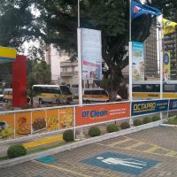 Motoristas de vans de Curitiba fazem carreata em apoio à greve dos caminhoneiros