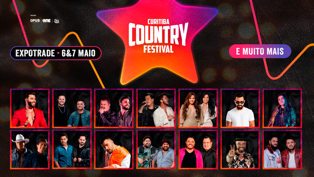 Curitiba Country Festival anuncia programação oficial XV Curitiba