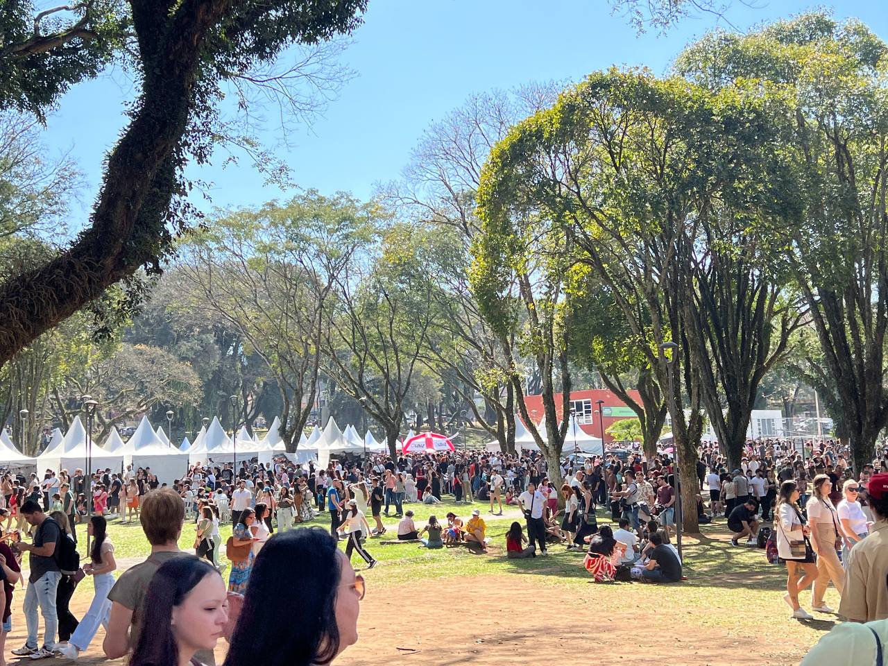 Feira Coreana em Curitiba reúne multidão, mas público reclama de lotação e filas