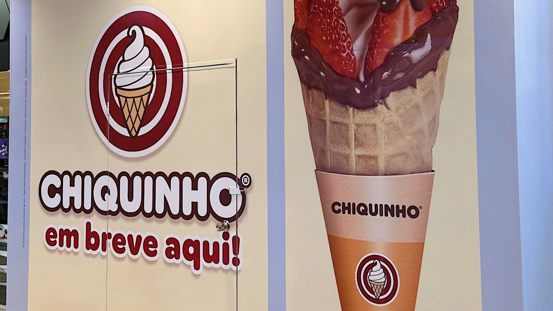 Chiquinho Sorvetes inaugura nova loja no Shopping Jardim das Américas nesta sexta-feira